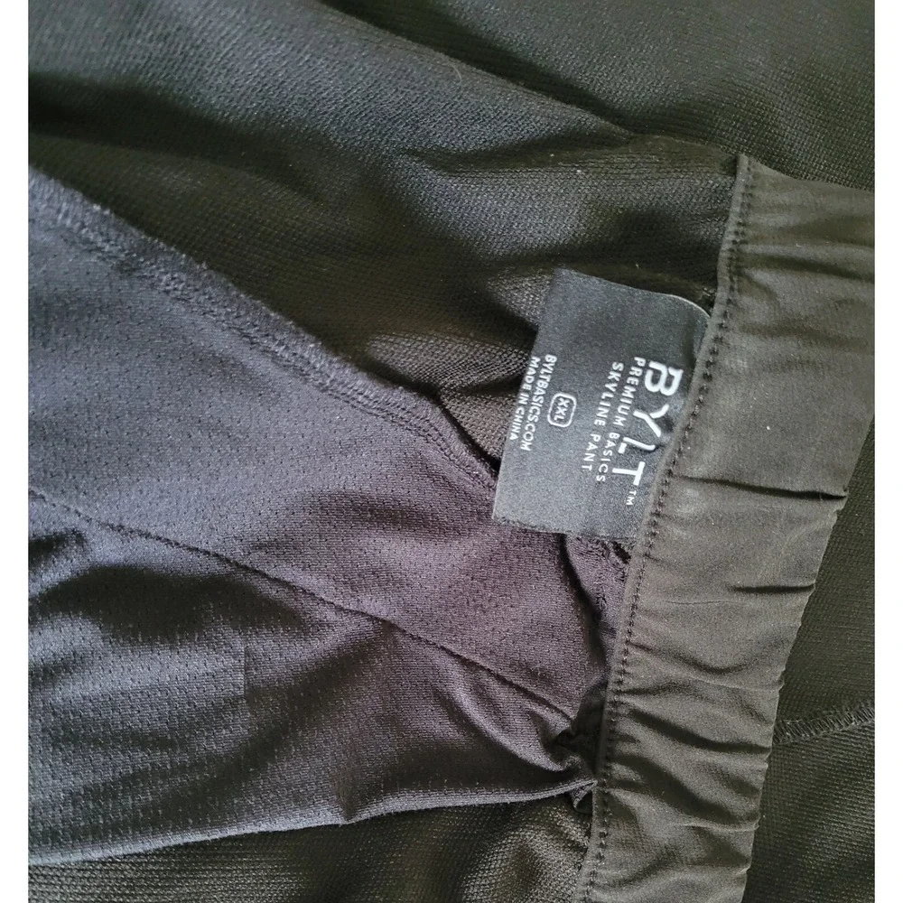 BYLT Premium Basics Skyline Pants XXL Black Active Athleisure Casual